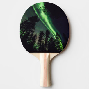 Pala De Ping Pong Borealis de la aurora en Laponia finlandesa
