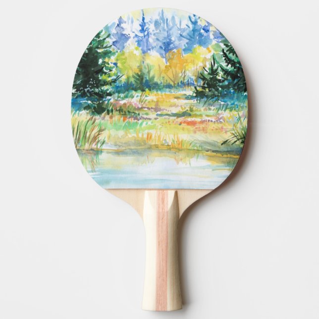 Pala De Ping Pong Bosque (Anverso)