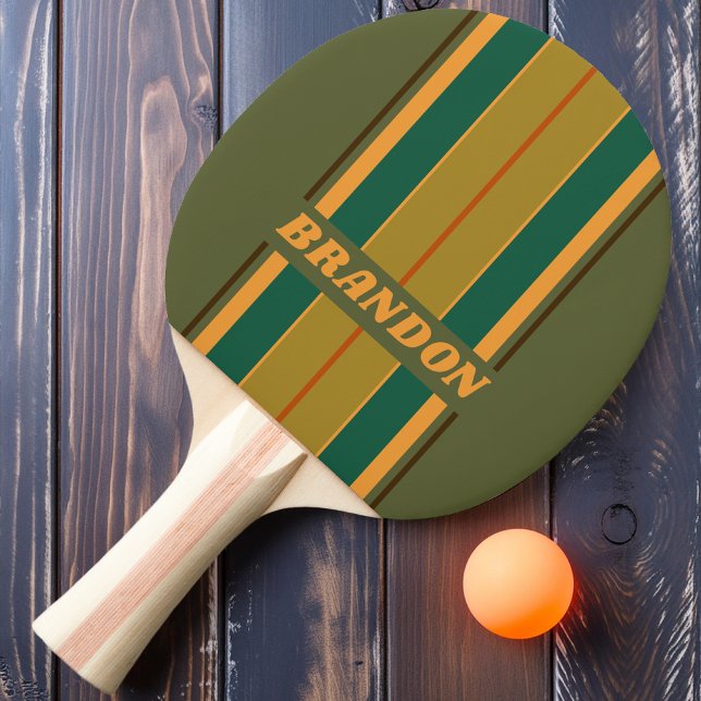 Pala De Ping Pong Bosque Antiguo Tiras de Tabla de Marisma con Nombr (Subido por el creador)