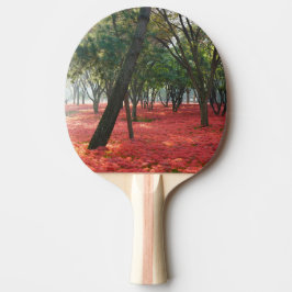 Pala De Ping Pong Bosque de flores