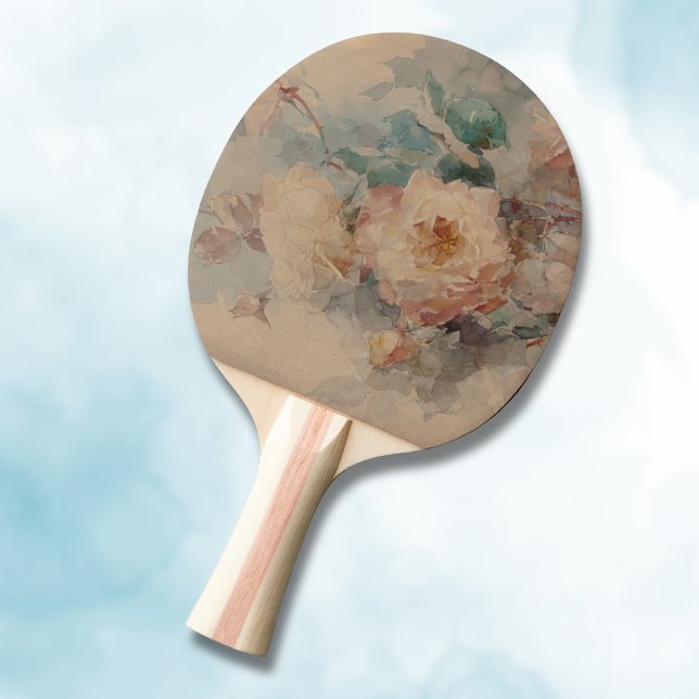 Pala De Ping Pong Bouquet de Rosas - Franz Bischoff (Subido por el creador)