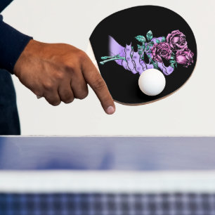 Pala De Ping Pong Bouquet gótico Ping Pong Paddle
