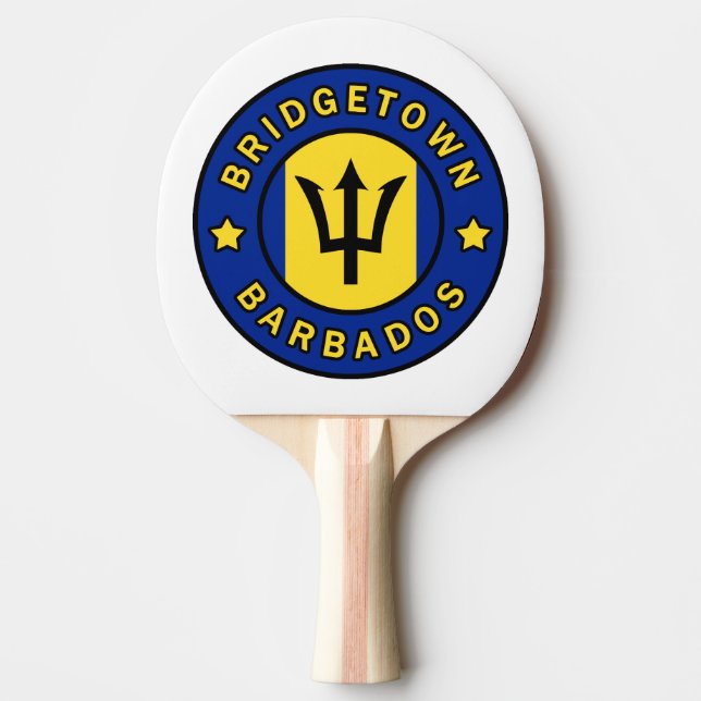 Pala De Ping Pong Bridgetown Barbados (Anverso)
