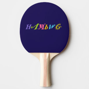 Pala De Ping Pong Brillo HAMbWG, color gráfico