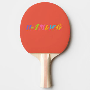 Pala De Ping Pong Brillo HAMbWG, color gráfico