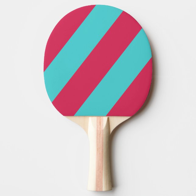 Pala De Ping Pong Brisa Tropical Retro Bandas Negrita (Anverso)