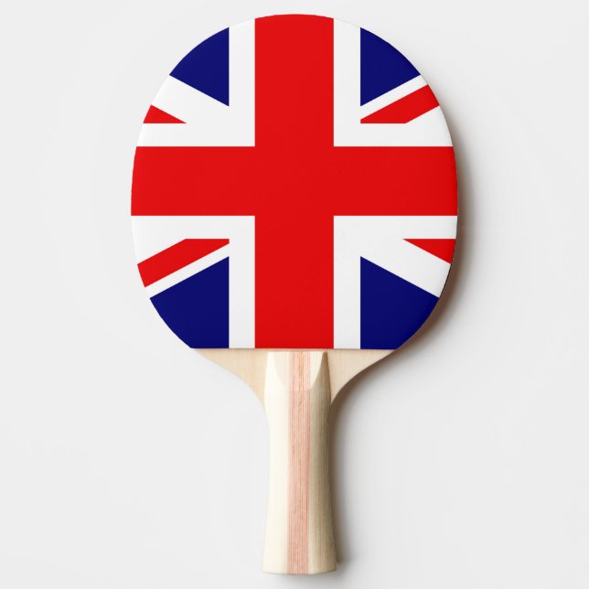 Pala De Ping Pong British Flag United Kingdom of England (Anverso)