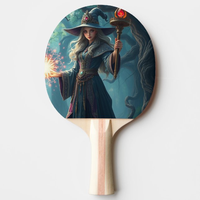Pala De Ping Pong Bruja (Anverso)