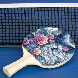Pala De Ping Pong Bruja del Sueño de la Rosa Celestial