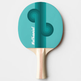 Pala De Ping Pong Bucle de raya con desvanecimiento acuático con nom