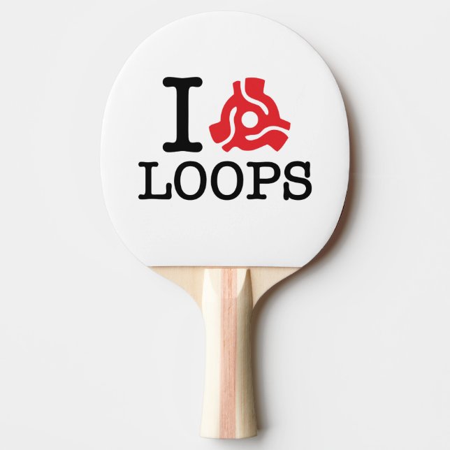 Pala De Ping Pong Bucles del adaptador I 45 (Anverso)