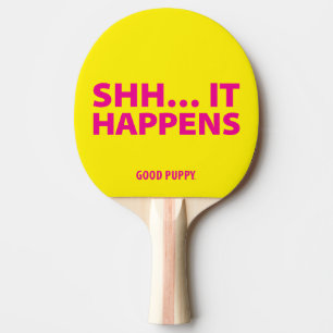 Pala De Ping Pong BUEN ping-pong del PERRITO. SHH… SUCEDE
