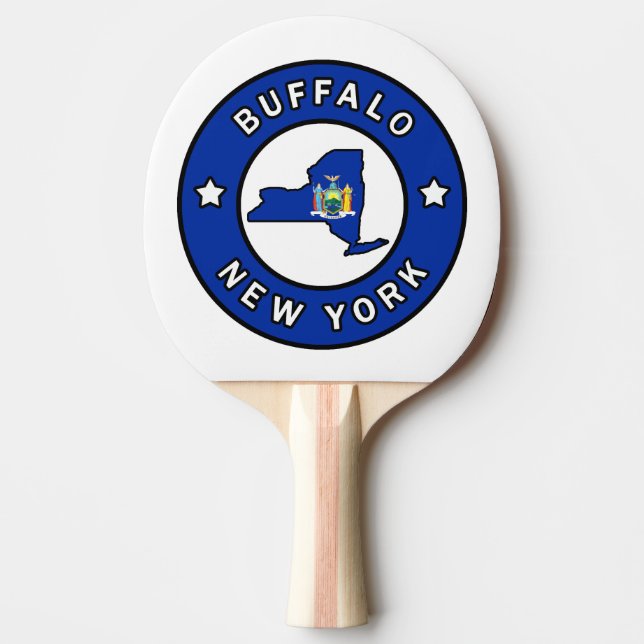 Pala De Ping Pong Buffalo Nueva York (Anverso)