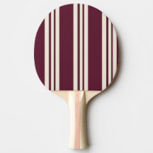 Burgundy Marfil Rayado Moderno Elegante