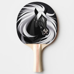 Pala De Ping Pong Caballo Negro Magnífico