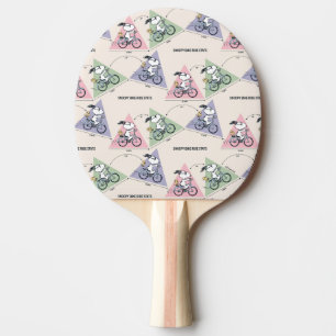 Pala De Ping Pong Cacahuetes   Estaciones de Snoopy Bike Ride