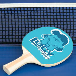 Pala De Ping Pong Cacahuetes Lucy ¿Quién dice que soy cangrejo?