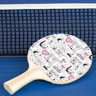 Pala De Ping Pong Cacahuetes Patrón de amor al corazón de San Vale