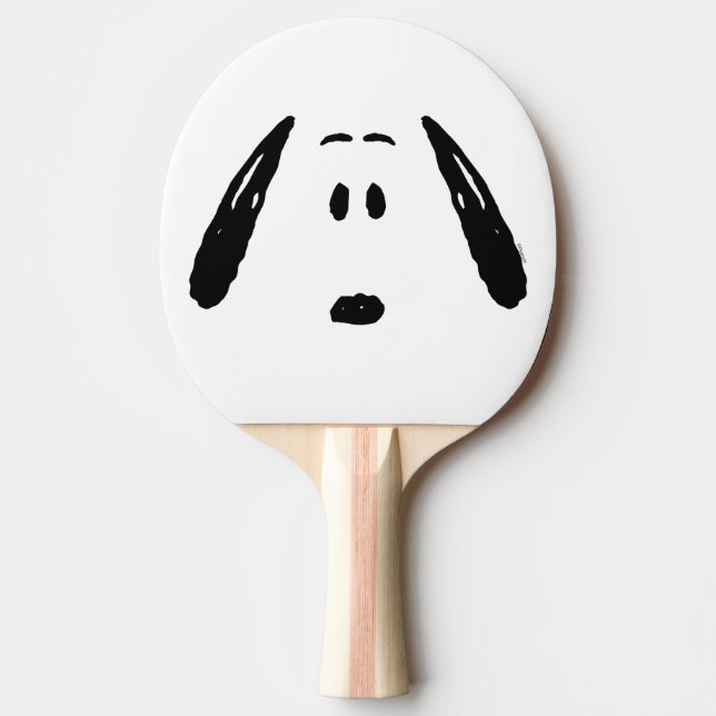Pala De Ping Pong Cacahuetes | Snoopy Face (Anverso)