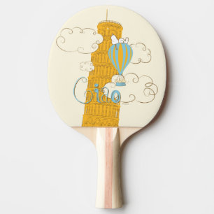 Pala De Ping Pong Cacahuetes Snoopy & Woodstock Ciao