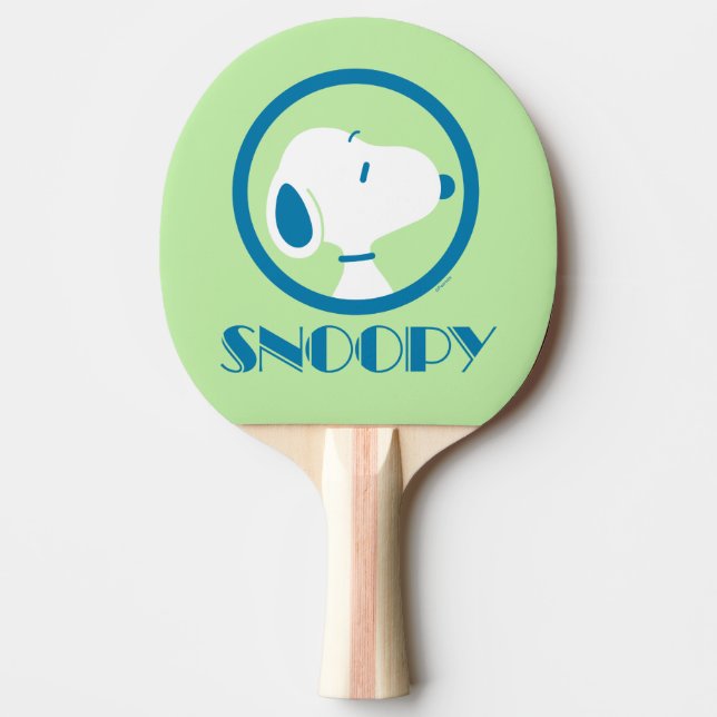 Pala De Ping Pong Cacahuetes | Sueños de Deco Azul Snoopy (Anverso)