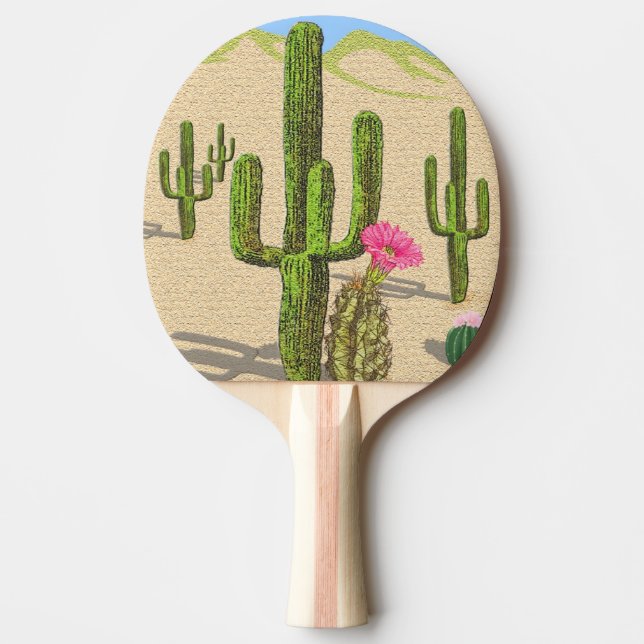 Pala De Ping Pong Cactus (Anverso)