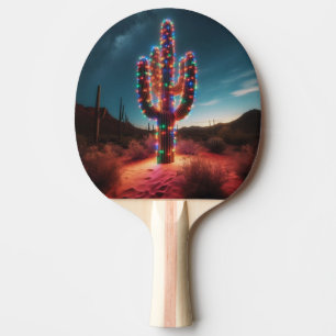 Pala De Ping Pong Cactus del desierto de los Navidades del suroeste