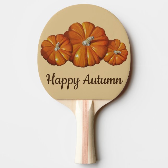Pala De Ping Pong Calabaza Ping Pong Paddle (Reverso)