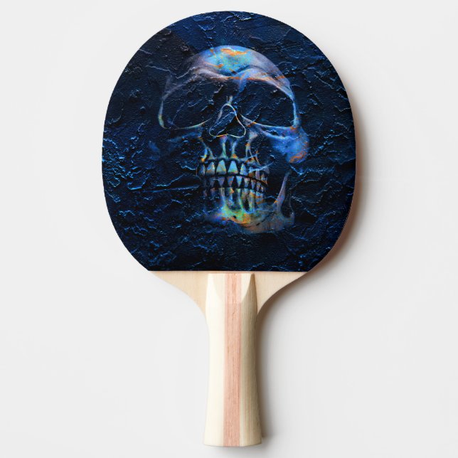 Pala De Ping Pong Calavera (Anverso)