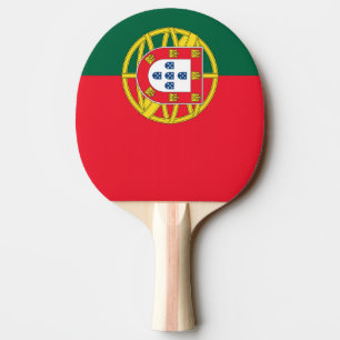 Pala De Ping Pong Calidad de la bandera portuguesa