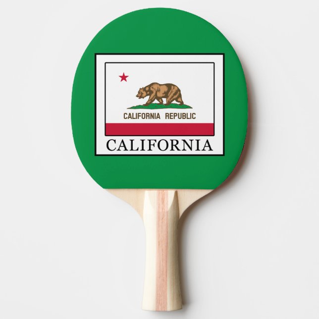 Pala De Ping Pong California (Anverso)