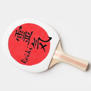 Pala De Ping Pong Caligrafía De Reiki Y Palabra 1
