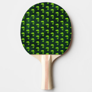 Pala De Ping Pong Camaleón lindo verde