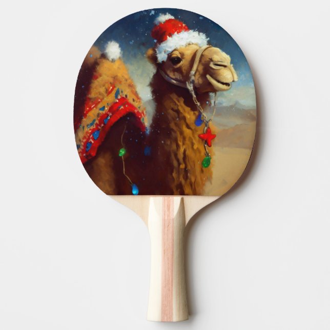 Pala De Ping Pong Camello de navidades (3) (Anverso)