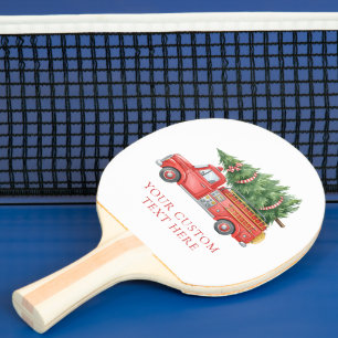 Pala De Ping Pong Camión de bomberos moderno personalizado para Navi