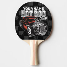 Camión retro garaje de Hot Rod Shop personalizado