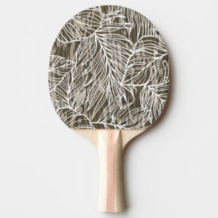 Pala De Ping Pong Camo de Fondos Botánicos Perfectos