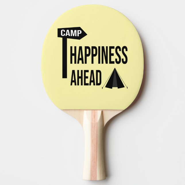 Pala De Ping Pong Campamento Genial (Anverso)