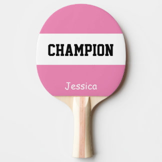 Pala De Ping Pong Campeón de nombres personalizados personalizado pe