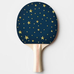 Pala De Ping Pong Campo de estrellas en profundo cielo azul de media