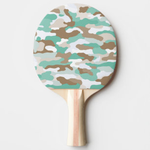 Pala De Ping Pong Camuflaje costero