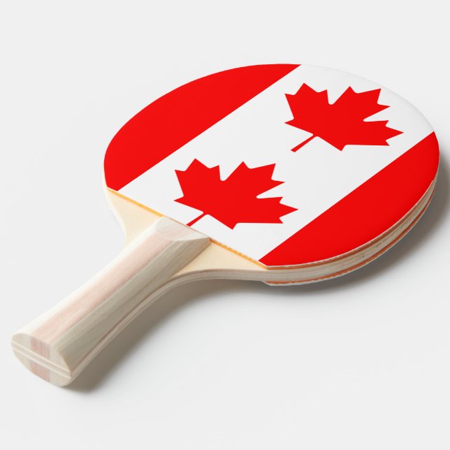 PALA DE PING PONG CANADÁ (Ángulo frontal)