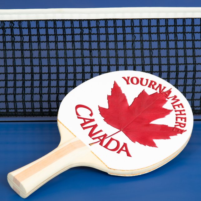Pala De Ping Pong Canadá Ping Pong Paddle Varsity Canada personaliza (in situ)