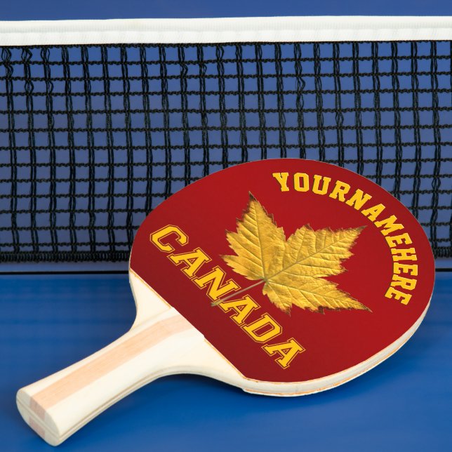Pala De Ping Pong Canadá Ping Pong Paddle Varsity Canada personaliza (in situ)