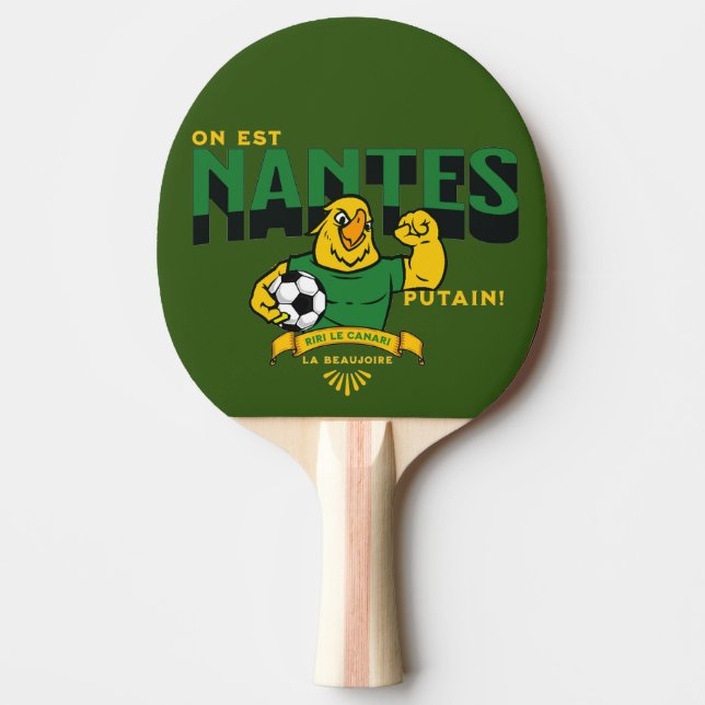 Pala De Ping Pong canaris nantes (Anverso)