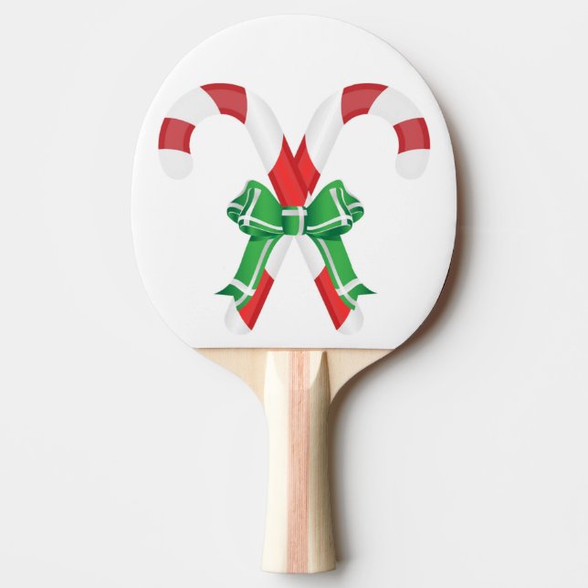 Pala De Ping Pong CANDYCANES DE navidades (Anverso)