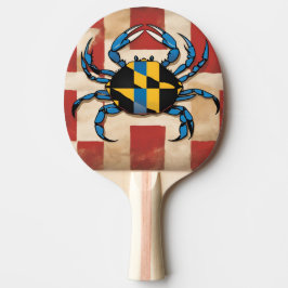 Pala De Ping Pong Cangrejo azul de Maryland