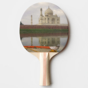Pala De Ping Pong Canoa en agua con Taj Mahal, Agra, India