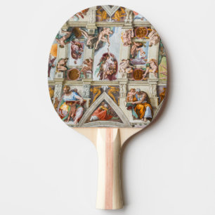 Pala De Ping Pong Capilla Sixtina Michelangelo - Vaticano, Roma, Ita
