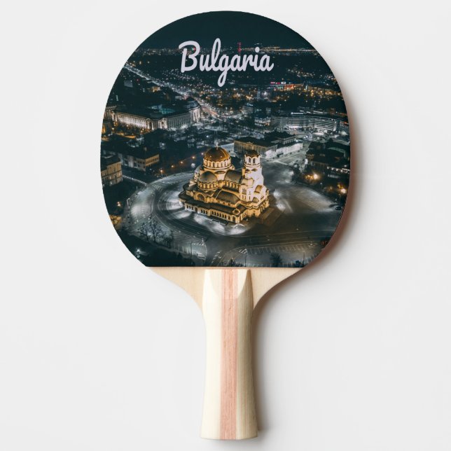 Pala De Ping Pong Capital de Bulgaria Sofía Alejandro Nevsky (Anverso)